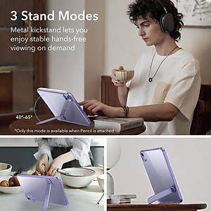 Ốp lưng Cho iPad Mini 7 ESR Metal Kickstand Case - Hàng Chính Hãng