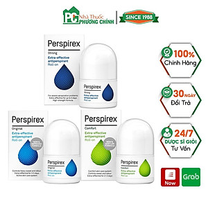 Lăn Khử Mùi Perspirex Comfort, Original, Strong, For Men Giúp Khử Mùi Hôi Nách, Hạn Chế Ra Mồ Hôi Nhiều 20ml