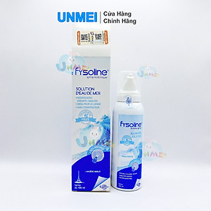 Fysoline - Xịt nước muối biển sâu Pháp 100ml - Vệ sinh, giữ ẩm, cân bằng sinh lý niêm mạc mũi
