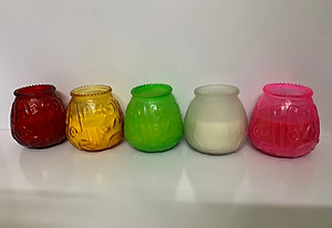 Hũ nến thơm búp sen cháy 40-45 giờ (giao màu ngẫu nhiên)