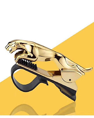 Kẹp Điện Thoại Gắn Trên Taplo  Xe Hơi Hình Con Báo - Hàng chính hãng 