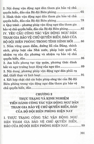 Công Tác Vận Động Ngư Dân Tham Gia Bảo Vệ CQ Biển, Đảo Của Bộ Đội Biên Phòng Trong Tình Hình Mới (Sách Chuyên Khảo)