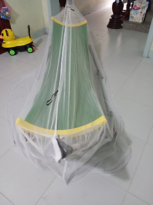 Màn dây Funu có cửa, cao cấp, chống muỗi an toàn, giúp giấc ngủ ngon - Hàng chính hãng