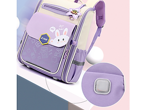 Balo học sinh cấp 1 và 2 siêu nhẹ chống gù chống nước cao cấp phong cách nhật bản