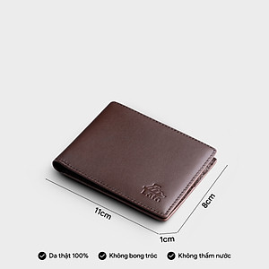 Ví nam da bò Lata ( Thời trang nam cao cấp - Ví da LVN127 )