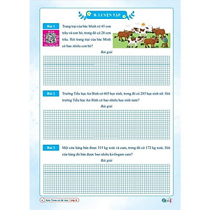 Sách Giải Toán Có Lời Văn Lớp 3 - Chương Trình Mới (1 Cuốn) - Bản Quyền