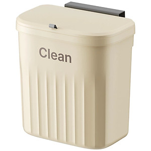 Thùng Rác Treo Tường Đa Năng Bền Chắc 12L Nắp Trượt Thùng Rác Treo Cánh Tủ Bếp Dán Trên Tường Cho Phòng Tắm - Hàng Chính Hãng MINIIN