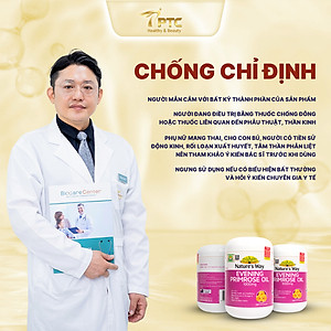 Viên uống tinh dầu hoa anh thảo Nature's Way Evening Primrose Oil 1000Mg