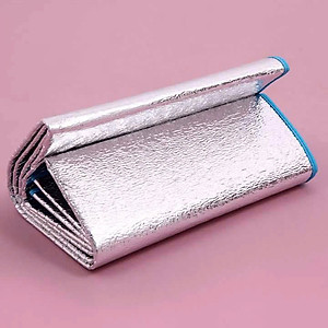 Chiếu Ngủ Văn Phòng Cao Cấp Cá Nhân Chiếu Cách Nhiệt Thảm Ngủ Trưa Tấm Lót Đa Năng Du Lịch Dã Ngoại - PaKaSa ( Viền màu ngẫu nhiên)