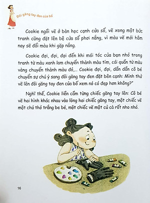 Sách Cookie Và Mẹ Tạp Dề - Đôi Găng Tay Đen Của Bố