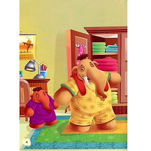 Bộ Sách Chú Voi Moppet Vui Vẻ - Voi Ma-mut Moppet Mừng Sinh Nhật