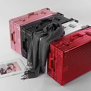  Vali Kéo Khung Nhôm Khóa Sập Chống Bể Vỡ, Chống Trầy Xước Size 20inch & 24inch & 28inch