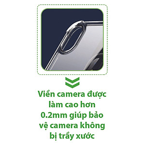Ốp Lưng Chống Sốc cho điện thoại Apple Iphone 6 / 6S - Dẻo Trong - Hàng Chính Hãng