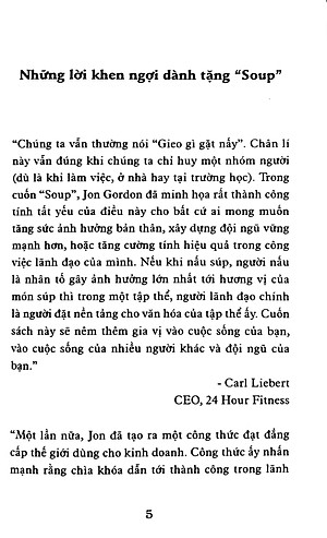 Sách Soup - Công Thức Nuôi Dưỡng Và Xây Dựng Văn Hóa Cho Đội Ngũ Của Bạn