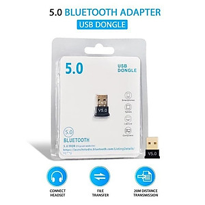 USB Bluetooth 5.0 thiết bị bluetooth dùng cho máy tính Laptop, PC - USB Bluetooth CSR V5.0 - Hàng chính hãng