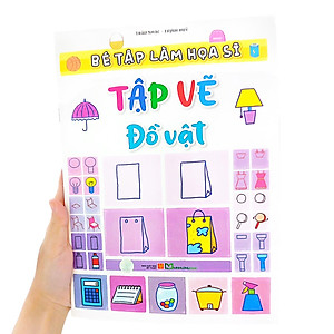 Sách - Bé Tập Làm Họa Sĩ - Tập Vẽ Đồ Vật