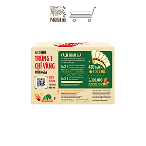 [CÀO TRÚNG THƯỞNG TẾT] Cà phê đen hòa tan NESCAFÉ CAFÉ VIỆT (16g x 15 gói) - Phiên bản Tết 2026