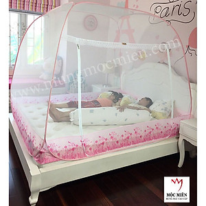 Màn chụp , Mùng chụp cao cấp Mộc Miên - 1,8mx2m ( Hà Nội )