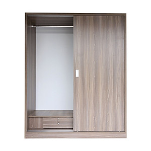 Tủ Áo MDF Phủ Melamine Màu Xám Vân Sọc Viva Cao Cấp Gía Rẻ