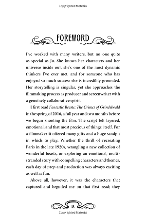 Sách Fantastic Beasts: The Crimes of Grindelwald - The Original Screenplay (Hardback) -Tội ác của Grindelwald - Kịch bản gốc