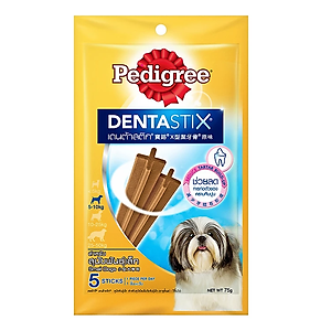 Bánh Xương Chăm Sóc Răng Pedigree Dentastix Small Dogs 75g Dành Cho Chó Nhỏ và Chó Trưởng Thành trên 1 tuổi