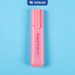 Bút dạ quang màu Pastel Thiên Long Flexoffice Pazto FO-HL009/VN - Bút dạ quang rửa được - Không để lại vết khi Photocopy