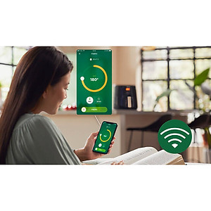 Nồi Chiên Không Dầu Philips HD9280 /90 Essential size XL Digital Connected - Hàng Chính Hãng