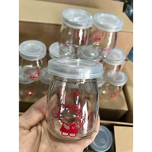 Combo 12 Hũ Thủy Tinh PEAFLO Làm Caramen, Sữa Chua, Đựng Gia Vị Đa Năng - Giao Ngẫu Nhiên