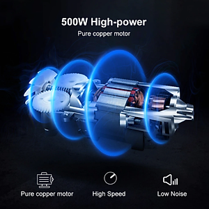 Máy trộn bột, đánh trứng, tạo bọt cầm tay 3 trong 1 thương hiệu của mọi gia đình Biolomix BM688 chất liệu que trộn 304, 5 tốc độ chuyên nghiệp- Hàng chính hãng