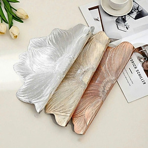 Tấm Lót Bàn Ăn PVC Hình Hoa Sen 38cm – Phong Cách Châu Âu, Sang Trọng, Dễ Vệ Sinh - Thảm Lót Bình Hoa - Thảm Decor - Hàng CHính Hãng MINIIN