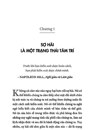 Sách Thoát Khỏi Những Nỗi Sợ Hãi Của Bạn Dể Tiến Bước Tới Thành Công