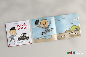 Truyện Ehon bé 3-4-5 tuổi - Đợi với, Taxi ơi!