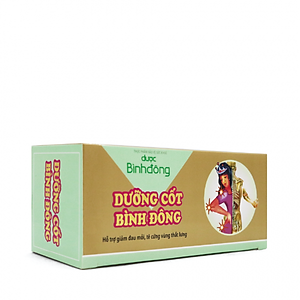 Dưỡng Cốt Bình Đông - Giúp giảm đau thần kinh tọa, giảm đau nhức xương khớp - hộp 60 viên nang