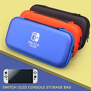 Phụ kiện bóp đựng cho máy chơi game Nintendo Switch OLED model - Hàng Nhập Khẩu
