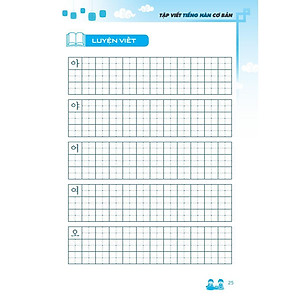 Sách - Tập Viết Tiếng Hàn Cơ Bản - Minh Thắng