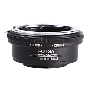 Adapter  For Nikon G To for Panasonic M4/3 Camera GX8 GF9 GH4 Olympus E-PL9