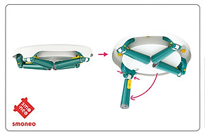 Bộ bàn ghế lắp ghép đồ chơi đa năng smoneo 1119-SM-001-88005
