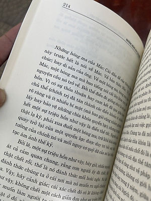 (Sách tham khảo) NHỮNG BÓNG MA CỦA MÁC - Jacques Derrida (Giắccơ Đêriđa) –NXB Chính trị Quốc gia Sự thật – Bìa mềm
