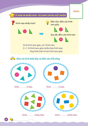 Sách Hello Chào Lớp 1 - Toán Tư Duy