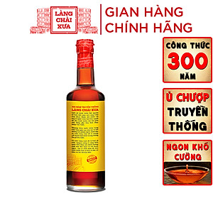 [KF] Nước mắm nhỉ cá cơm ruột đỏ Làng Chài Xưa 500ml/chai cá vàng ngon vùng nước trồi 300 năm truyền thống chai thủy tinh
