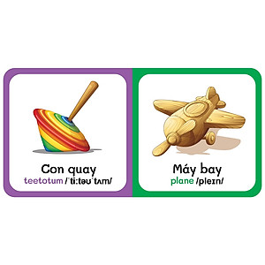 Sách - combo 9 Quyển Từ Điển Bằng Hình Đầu Tiên Của Bé Từ 0-6 tuổi - Song Ngữ Anh- Việt (Các trang đều là Bìa Cứng - màu vàng )