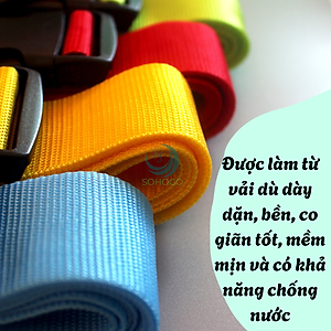 Dây Đai Vali Chữ Thập 4m Khóa Gài- Dây Buộc Vali An Toàn Chữ Thập Dây Chằng Vali Du Lịch- Dây Đai Khóa Vali 4 Chiều Dây Bảo Vệ Hành Lý Cao Cấp Dây Đai Hành Lý Đa Năng Dây Quấn Vali Chống Bung Dây Khoá Vali Chữ Thập 2 Trong 1