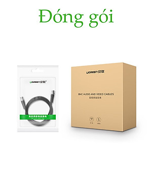 Dây cáp tín hiệu SDI dùng để kết nối với các thiết bị video UGREEN SP103 - Hàng chính hãng