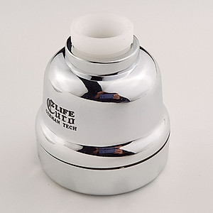 Đầu Vòi Tăng Áp 1 Chế Độ Chảy Mạ Chrome Eurolife EL-TA03 (Trắng Bạc)