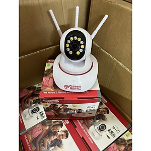 Camera Wifi Trong Nhà Yoosee 3Mpx Full HD, 3 Râu 11 Đèn Hồng Ngoại, Xoay 360 độ , Đàm Thoại 2 Chiều, Cảm Biến Báo Động – Hàng nhập khẩu