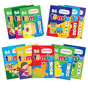 Bé Tô màu - Combo 11 cuốn
