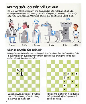 Sách Chơi Cờ Vua Cùng Bé Ván Cờ Hoàn Chỉnh