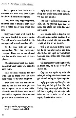 Tập Truyện Cổ Tích Dân Gian Nga - Mụ Phù Thủy Baba Yaga - Song Ngữ Anh-Việt (Tái Bản 2023)