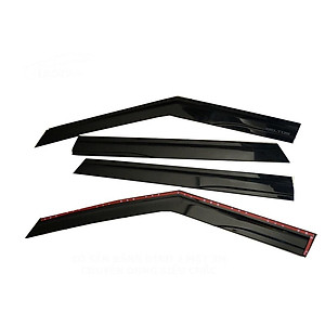 Vè che mưa nhựa đen Thái chuẩn form xe KIA SELTOS 2020- 2021