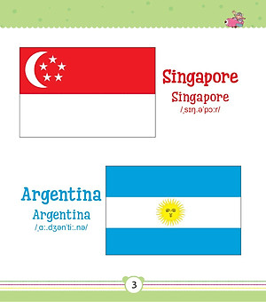 Từ Điển Bằng Tranh Dành Cho Trẻ Em - Quốc Kỳ